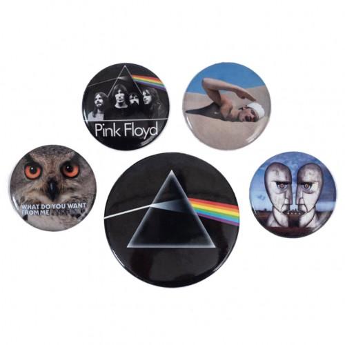 Pink Floyd Button Klassisches Abzeichen-Set (Packung mit 5)