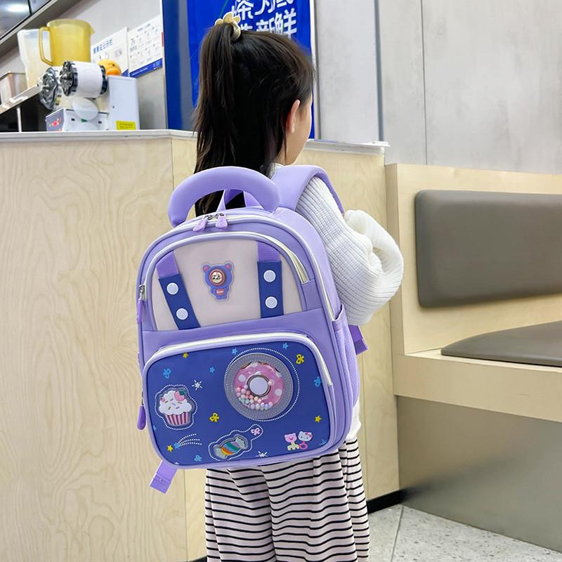 Kids School Backpack With Breathable Nylon Material For Young Children And Primary Students