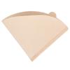100 Pcs Set Unbleached Coffee Filter Cone No Chemical Coffee Drip Paper  Coffee Brewing