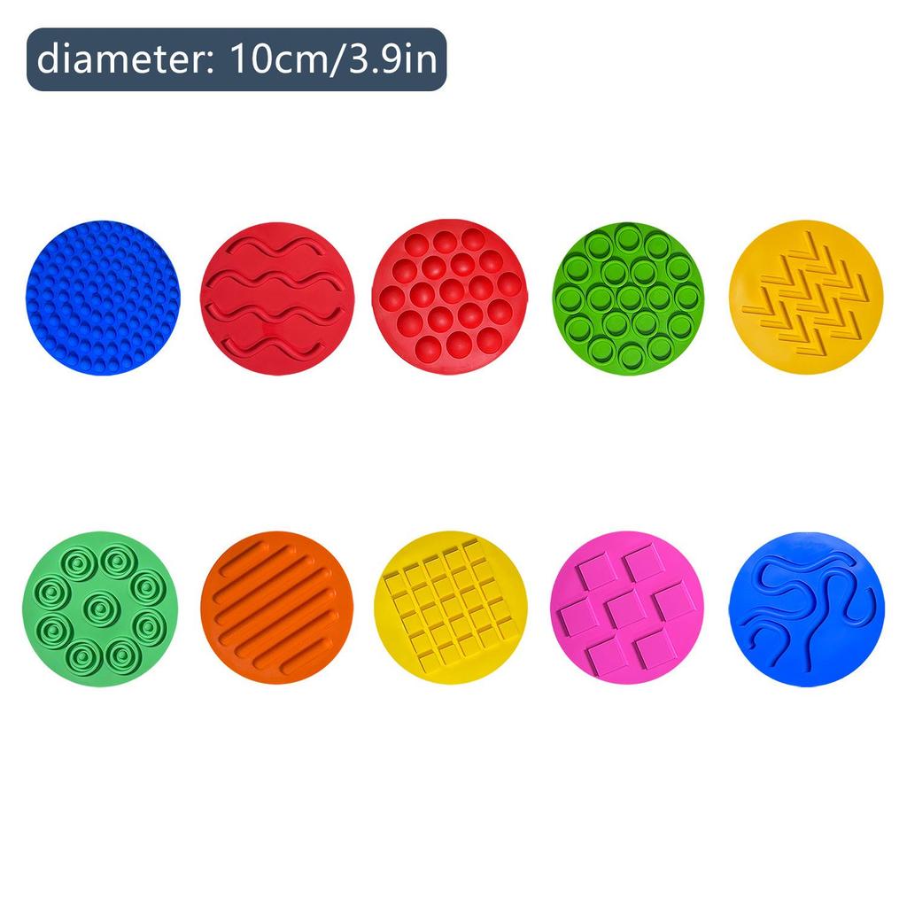 Children's Silicone Sensory Tactile Pad - Early Education & Sensory Integration Toy