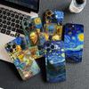 Cover for Apple iPhone 17 16 14 15 Plus Pro Max 16E ProMax + 15Plus 15+ 16+ Casing Phone Case Van Starry Night Gogh Painting