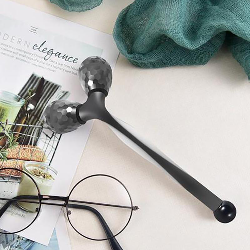 Manual Roller Massager Face Magnetic Massager Lift Face Roller Massager Y Shape Body Massage Tool Skin Care Tools Neck Massager