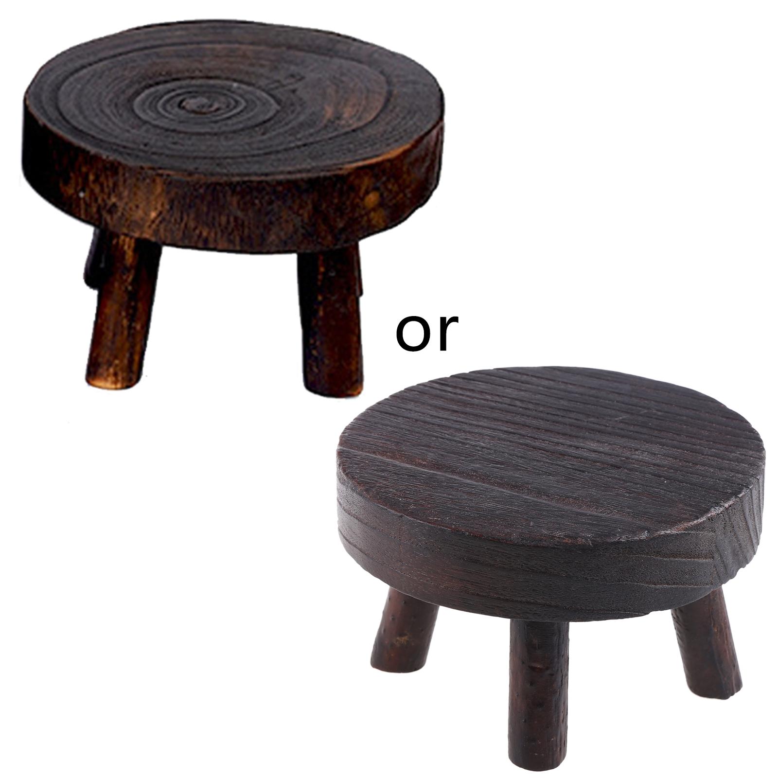 Wooden Children s Solid Small Wooden Stool Wooden Stool Cute Gift for Kitchen S