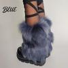 Trendy Faux Fur Cold Weather Winter Fuzzy Warmers Women Accessories Leg Soft Furry Fashion Essentials