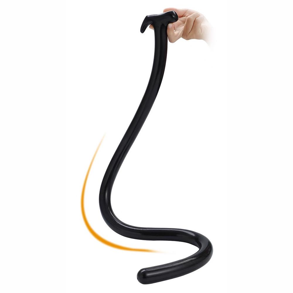 Unisex 1-Meter Anal Stimulator: Soft Chrysanthemum Massager & Dilator Plug for Adults