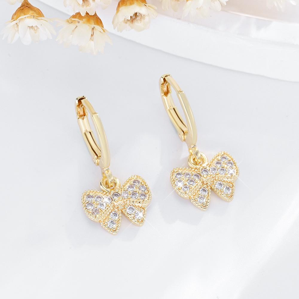 Versatile Gold-Plated Zircon Butterfly Ear Cuffs for Women