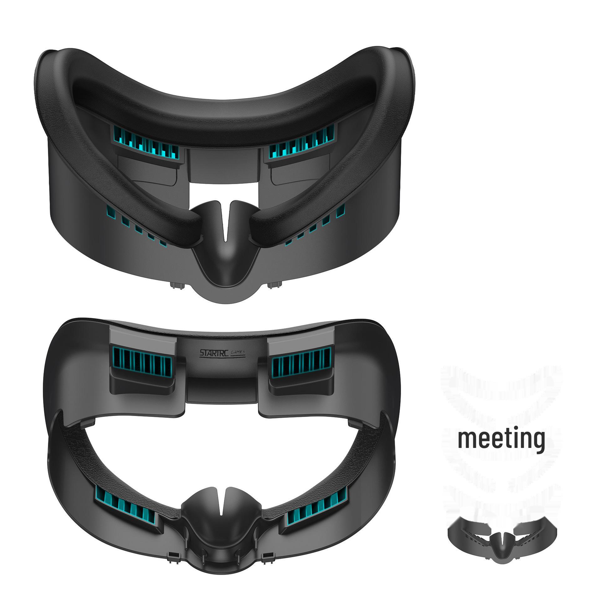 

Вентилятор охлаждения и дышащая маска для Meta Quest 3 для циркуляции воздуха и предотвращения запотевания Upgrade