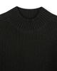 BESLOW [Be Slow X Fashion Tube Sock] Mock Neck Short Sweater Black