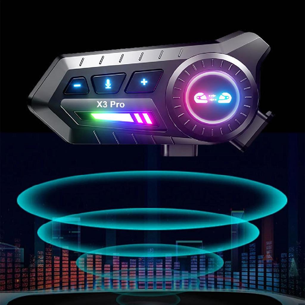 Helmet Headset Double-speaker Wireless Headset Cycling Noise Reduction Headphones For Daily Commuting Travel Motorcycle Dirtbike