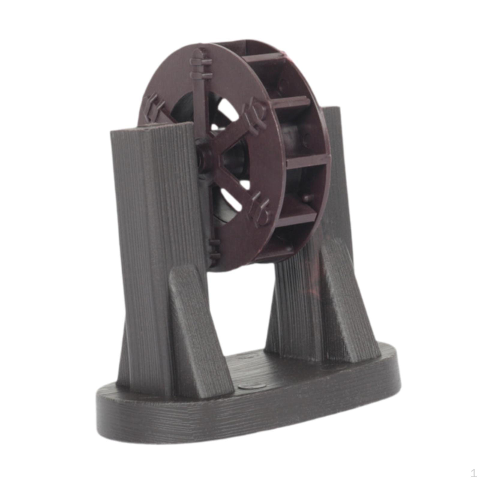 

of A Water Wheel, Miniature Ornament, Creative Accessory for Landscaping, Indoor And Outdoor Garden Brown Diameter 5cm