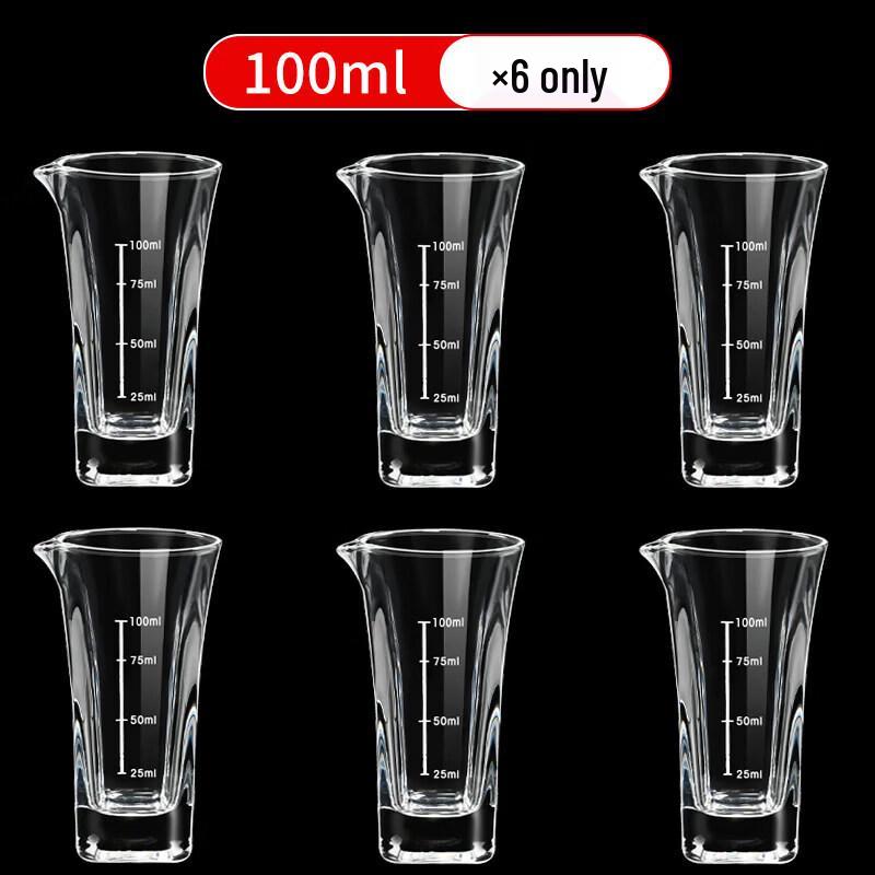 Glass Wine Decanter & Dispenser Set with Scale