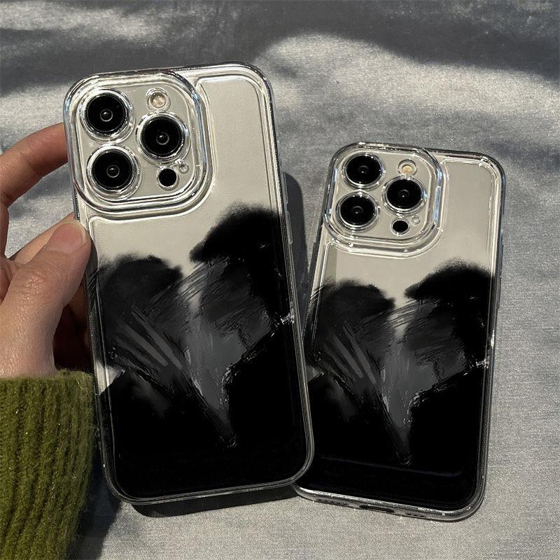 Art Couple Kiss Applies to iPhone17promax iPhone 16 Case 15/14 Simple 13 Premium 12