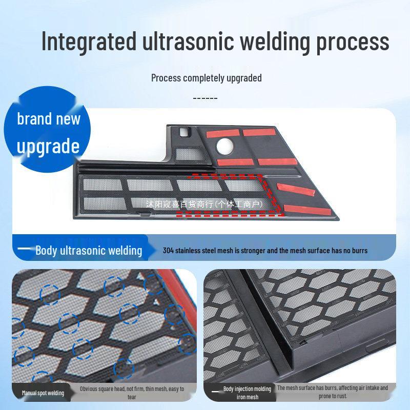 23-26 Geely Xingyue L Anti-Insect Grill Net for Radiator: Easy Install, Pollen Protection, Peep Prevention
