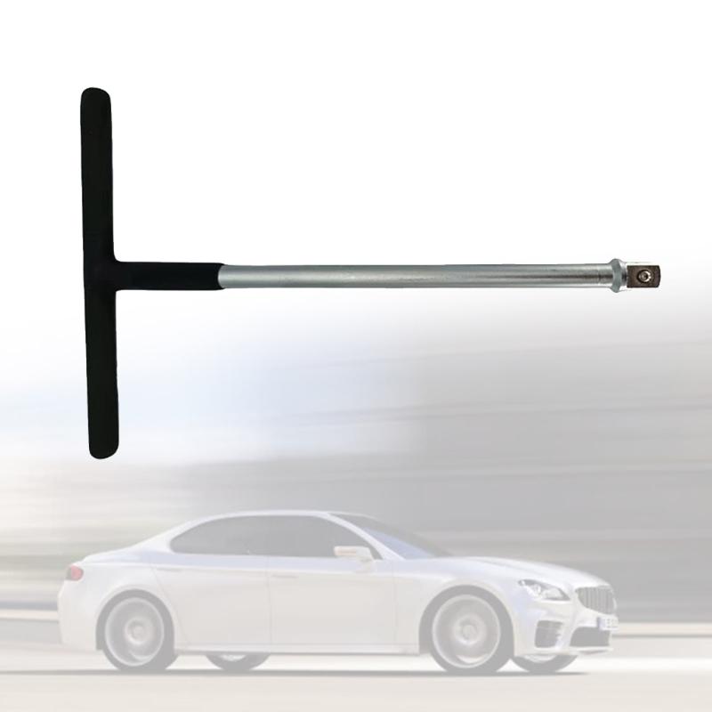 1/2'' Drive T-Handle Wrench with Long Reaches Chromiums Vanadiums Steel Car Motorbike Repair Tool Socket Wrench Tool