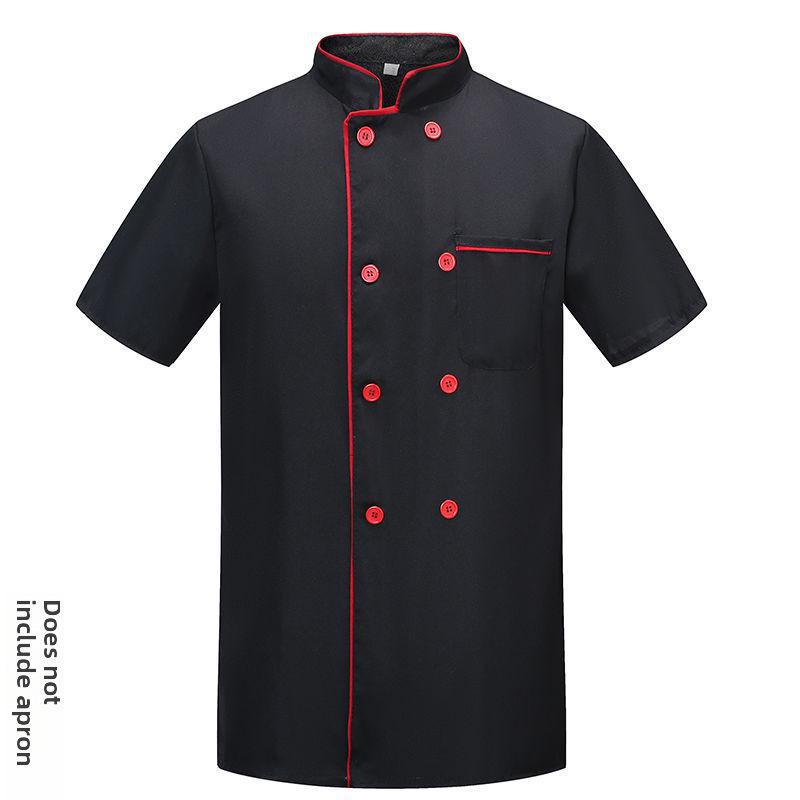 Unisex Chef Uniform: Short or Long Sleeves for Hotel, Restaurant, or Bakery, Summer Lightweight