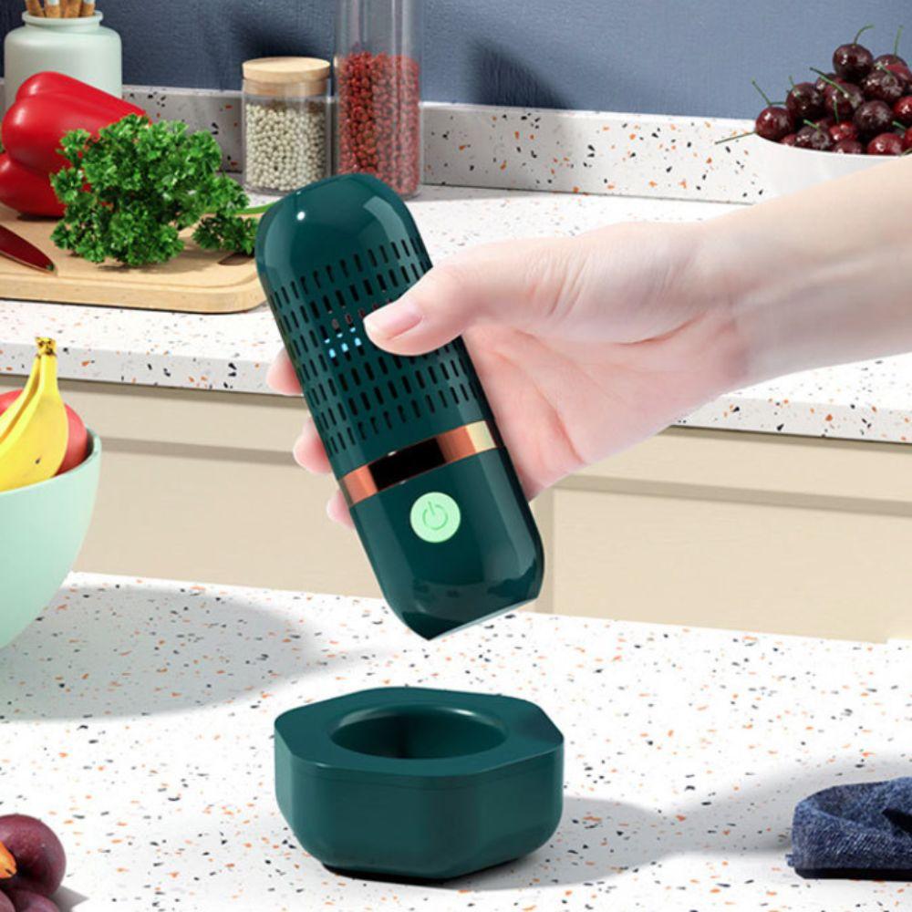 Capsule Shape Fruit Vegetable Washing Machine Automatic Fruit Sterilizer Travel
