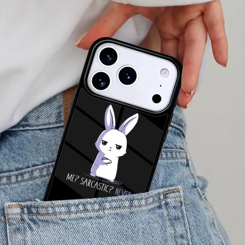 

Me Sarcastic Never Phone Case for iPhone 17ProMax 12 13 14 15 16e 17 Pro Max Plus Air Cover iPhone 14 Pro