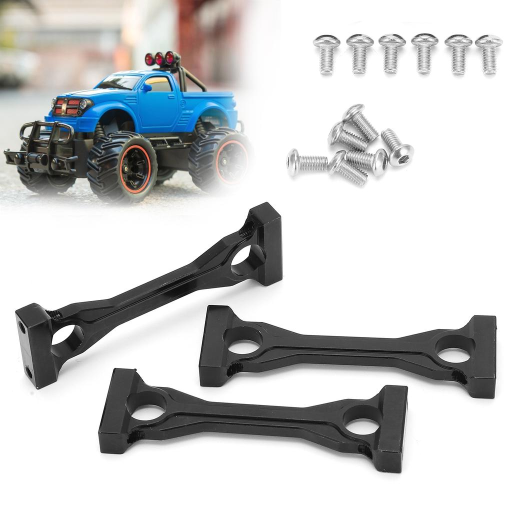 3Pcs Aluminum Alloy Middle Chassis Mount for 1Celsius14 Remote Control Tractor Truck