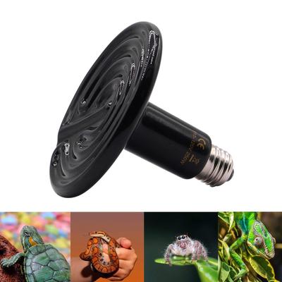 Lamp 220V-240V Anti-burst Ceramic Heating Non-light Lamps , Snake Basking Lighting