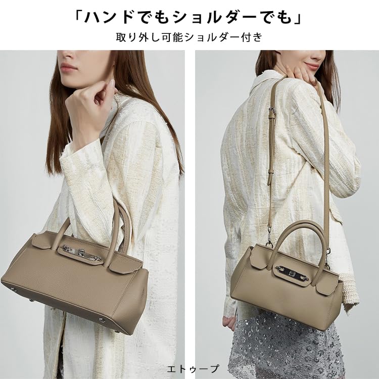 Dress Genuine Leather Shoulder Bag for Perfect for Genuine Mini Mini Boston Stylish Cowhide Leather Bag K.O. Women, Commuting, Handbag, Leather,