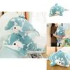 Cute Dolphin Plush Toy For Girls Large Size Stuffed Animal Pillow Wholesale Birthday Gift