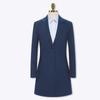 Teloman Unisex 100% Wool Mid-Length Overcoat