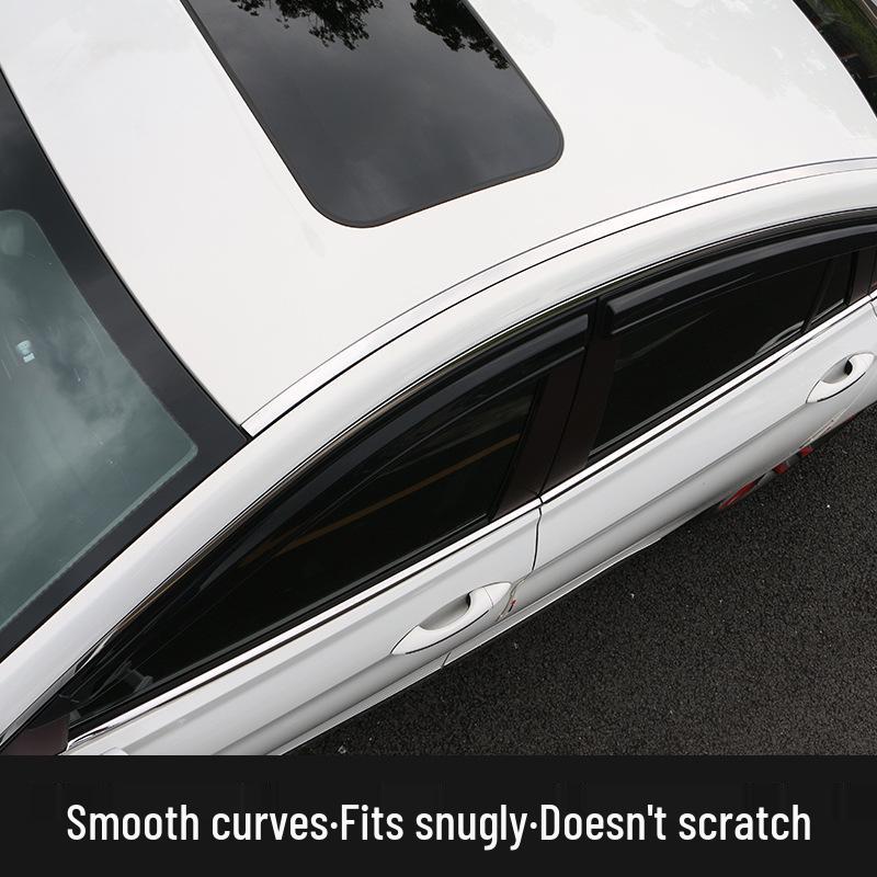 Roof Trim & Body Bright Strip for Hongqi H5 - Rain Gutter Protection & Decoration