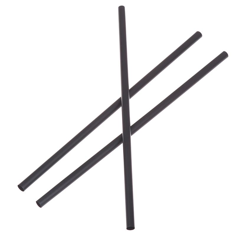 100Pcs Black Drinking Straws Plastique Straws Single Piece Paper Packaging Rietjes Flexible Party Kitchen Beverage Straws