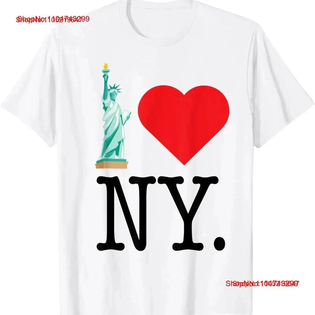 I Really Heart Love New York Ny Statue Of Liberty Tee T Shirt Vintage Casual Graphic Breathable Streetwear Vintage