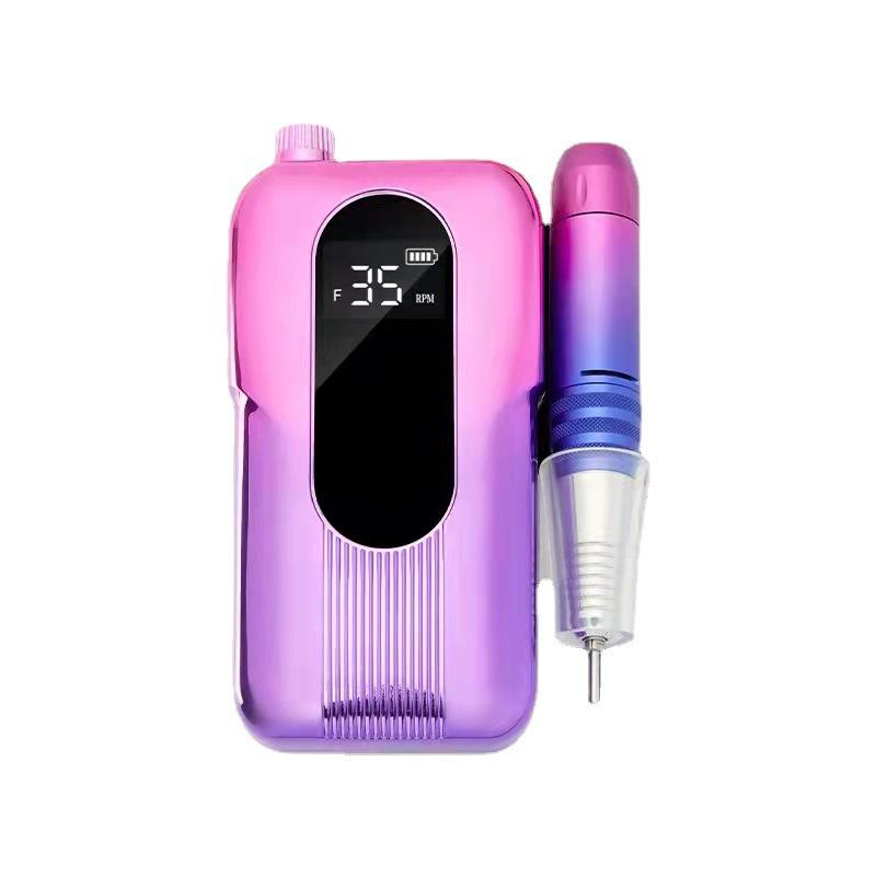 

Перезаряжаемая портативная машинка для снятия лака и полировки ногтей 0-35 000 об/мин