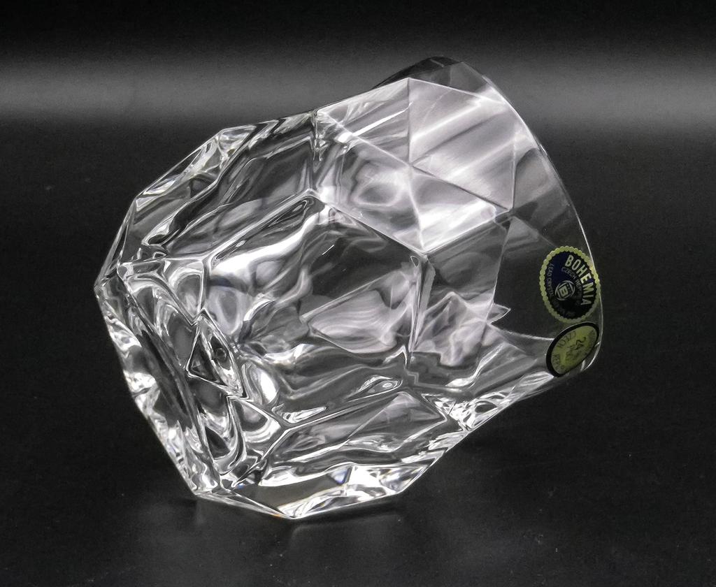 Bohemian Glass Whiskey Glass "Luna" (Single Item) 20374-00410-320