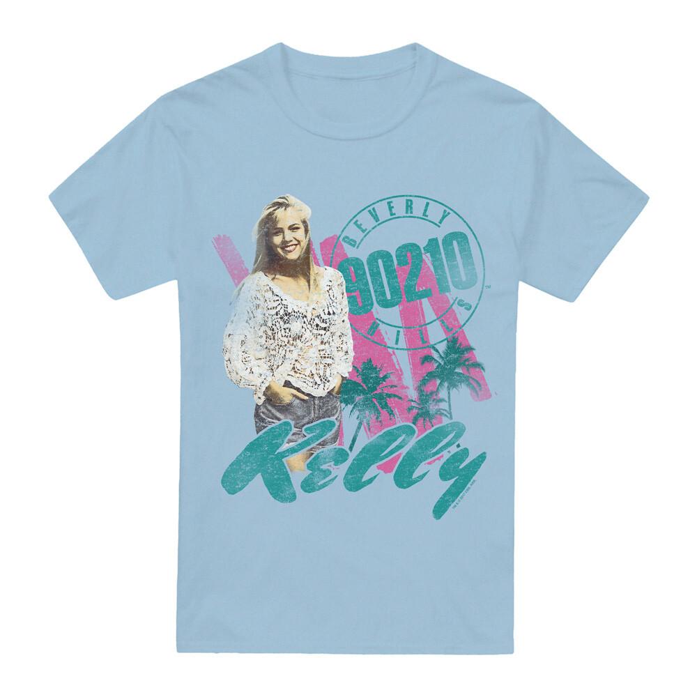 90210 Kelly Vintage T-Shirt S-2XL Light Blue S