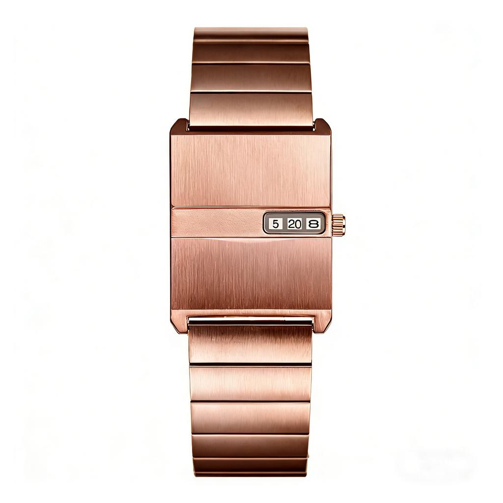 1pc Luxury Retro Minimalist Women's Quartz Watch, High-Quality Business and Casual Gift, Square Quartz Watch with Calendar