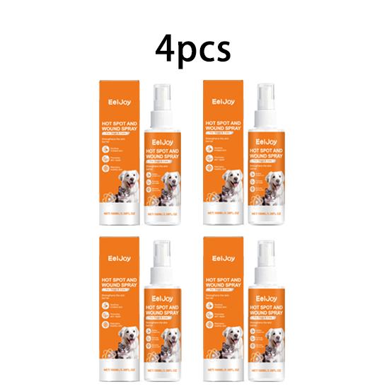 EelJoy pet skin care spray general gentle topical spray for cats and dogs, daily gentle care products for the surface skin of home pets 100g
