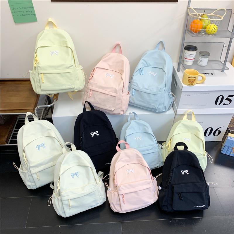 Schoolbag Japanese Ins Schoolbag for Women 1011 New High School Students College Style Backpack for Class Simple and Versatile Backpack for Women