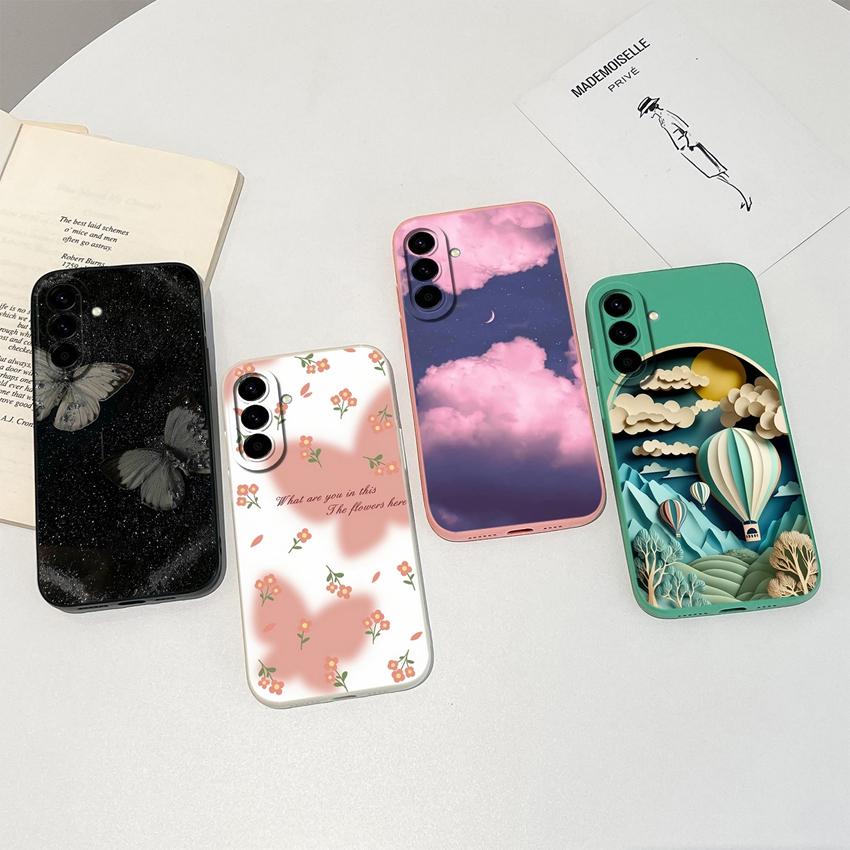 Phone Case For Samsung Galaxy A57 A37 A27 5G Cheerful Design Patterns Full Coverage Bumper For Samsung A 27 Soft Smooth Housing