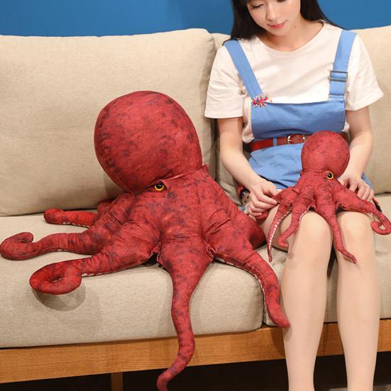 Octopus Stuffed Animal, Soft Plush Toy for Kids, Cute 8 Legs Octopus Plushie for Bedroom, Funny Gift for Boys Girls