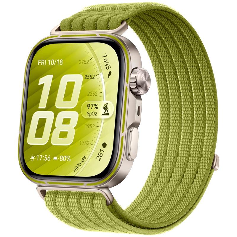 Nylon Loop Woven Strap for HUAWEI WATCH FIT 5 4 Pro Braided Comfortable Breathable Wristband for Huawei Watch Fit 5 4 3