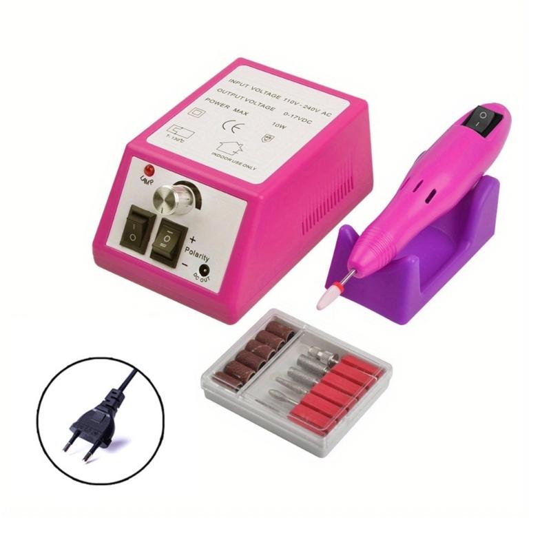 Electric Nails Drill Machine Nails Drill Nails File Drill Set Nail Polishing Machine with Adjustable Speed for Nails