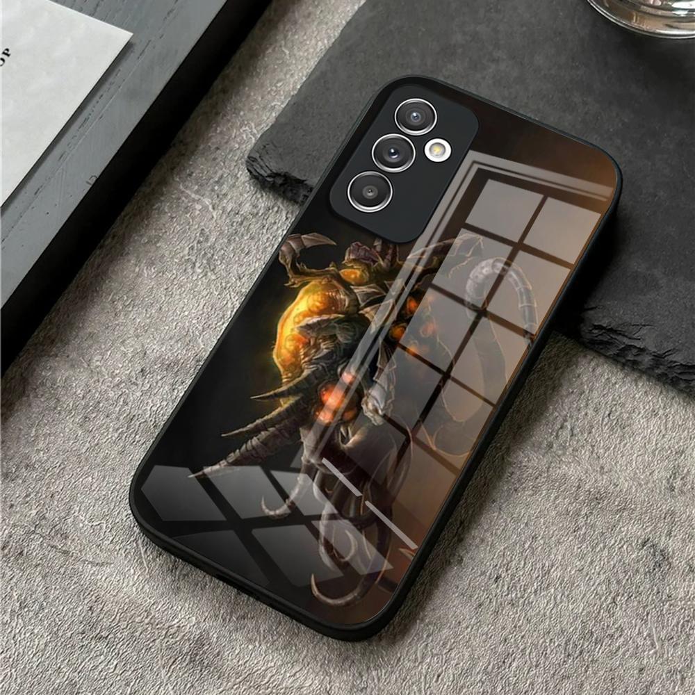 Phone Case For S25 Ultra Samsung S26 S23 S24 Plus S22 S20 S21 Fe A54 A34 A53 A16 Glass Cover Game About S-StarCraft 2 Zerg