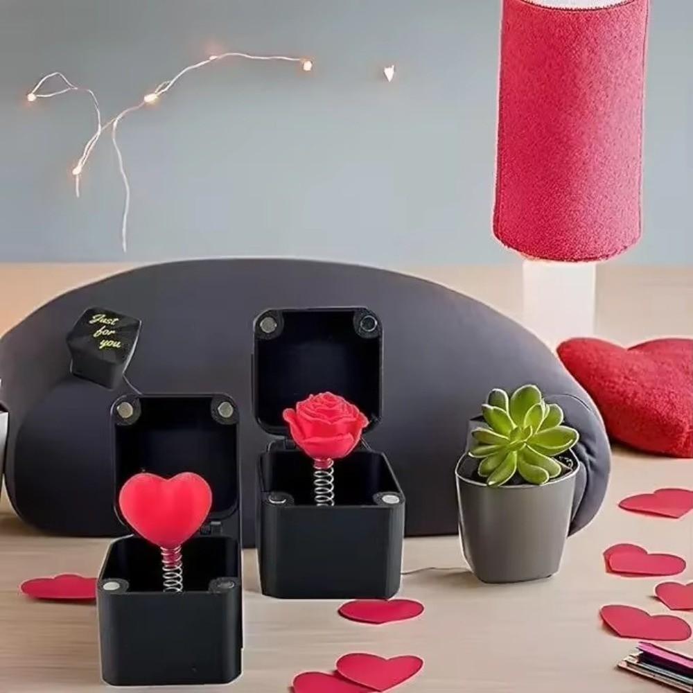 Pop-Up Prank Storage Box 3D Printed Gift Packaging Box Creative Annoying Gift Box Valentine's Day