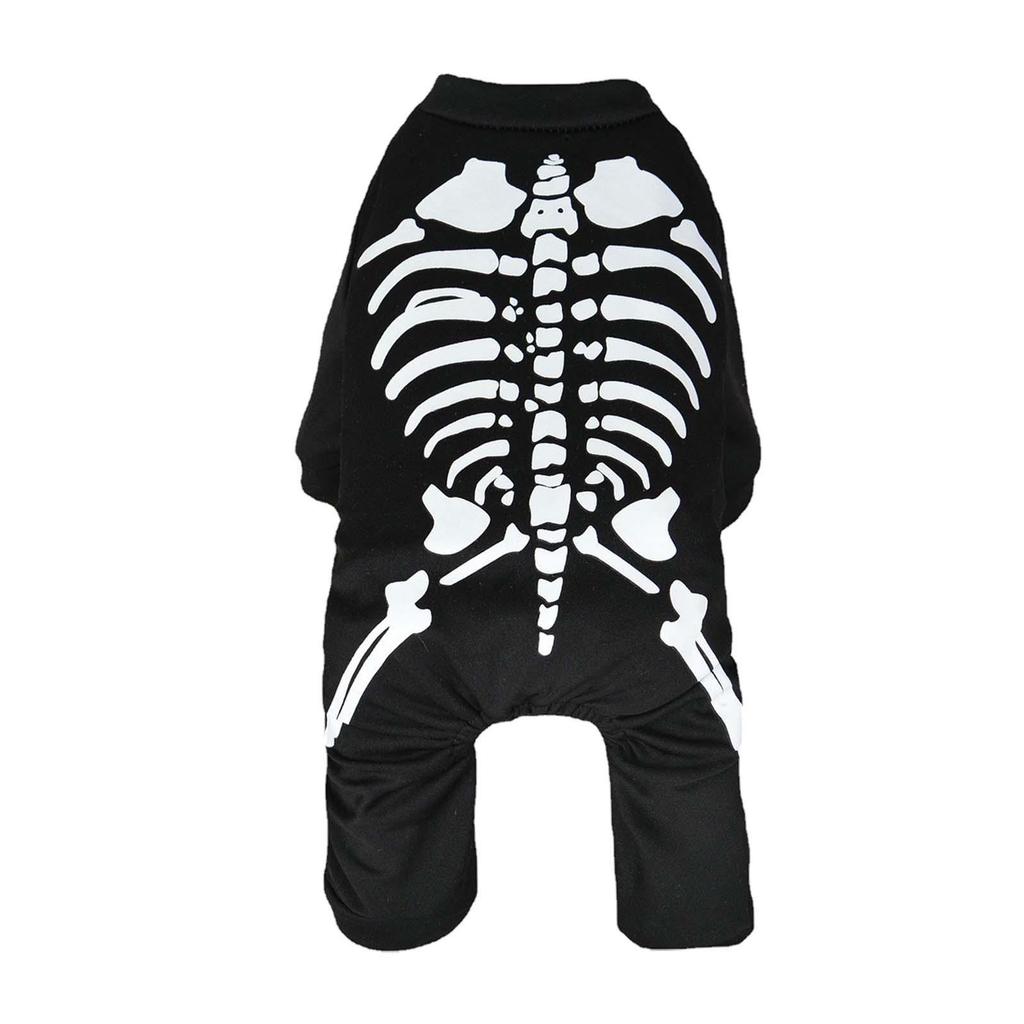 Halloween Dog Skeleton Costume, Halloween Pet Costume, Decorations Pet Clothes