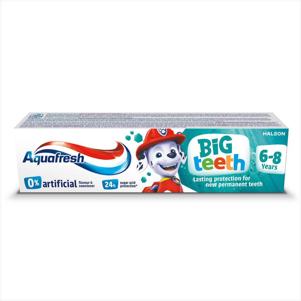 Aquafresh Big Teeth Toothpaste Paw Patrol, 50ml