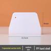 Food Grade Plastic Baking and Dough Scraper