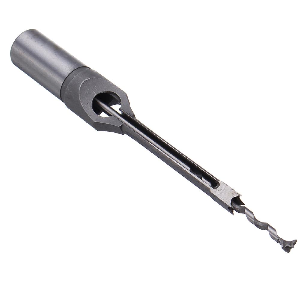 6-12.7mm HSS Square Hole Mortiser Drill Bit Saw Mortising Chisel Woodworking Electric Drill Tools 6-12.7mm 7pcs