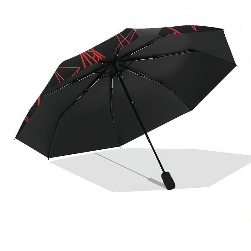 1pc Baphomet Symbol Umbrella with Plastic Handle,Suitable for All Seasons Home Travel Outdoor UmbrellaDD1285