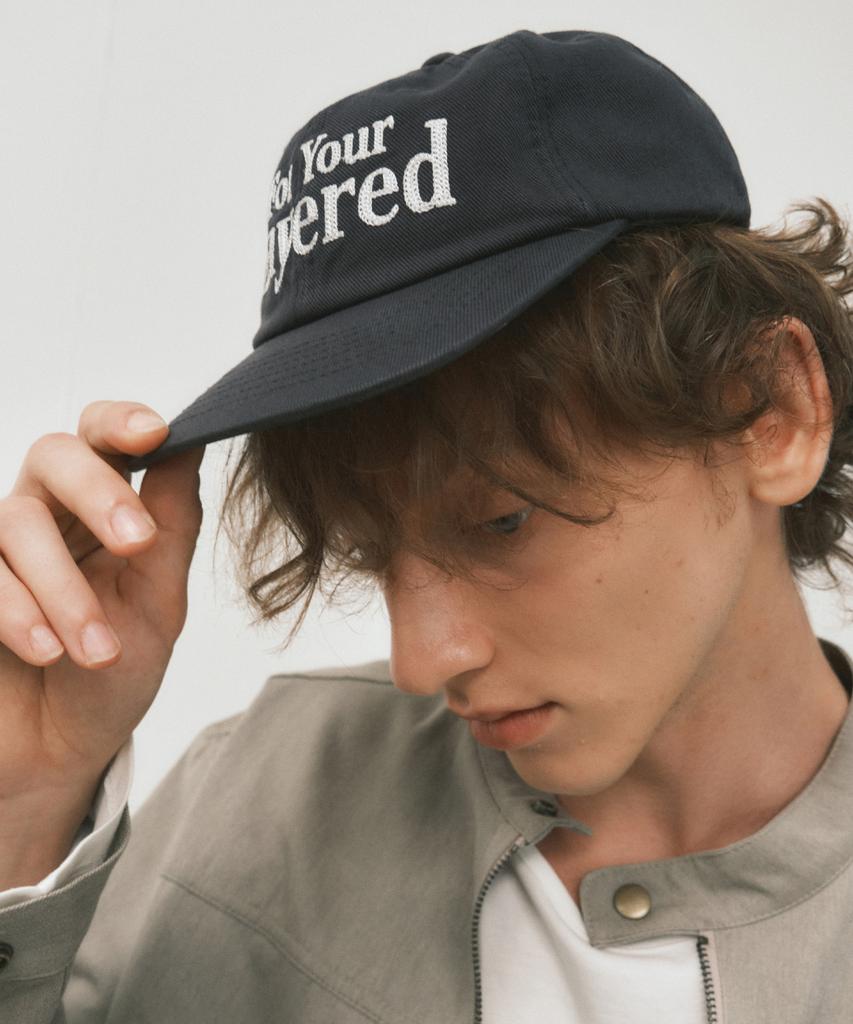 Wednesday Oasis For Your Layered Day Ball Cap_Charcoal(W25-Acc05)