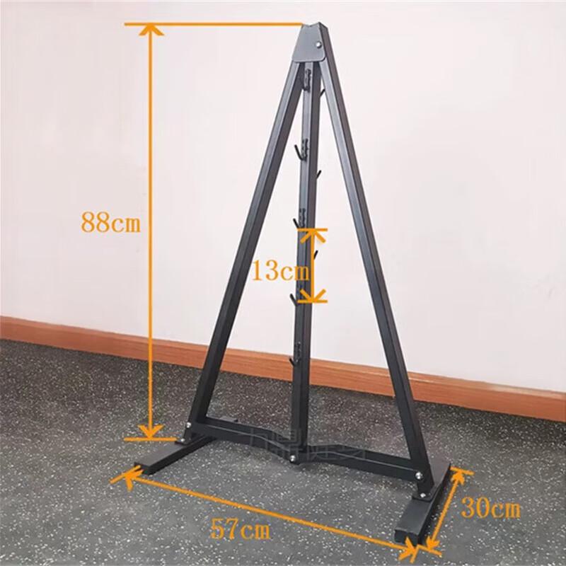 Gym Handle Storage Rack with Tripod Stand