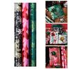 Christmas Wrapping Paper Roll 17 Inch X 120 Inch Snowflake Bow Jumbo Roll Vintage Holiday Gift Wrap for Christmas Parties Supplies