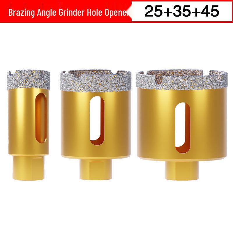 Dual-Purpose Angle Grinder Drill Bit for Porcelain, Granite, and Vitrified Tiles